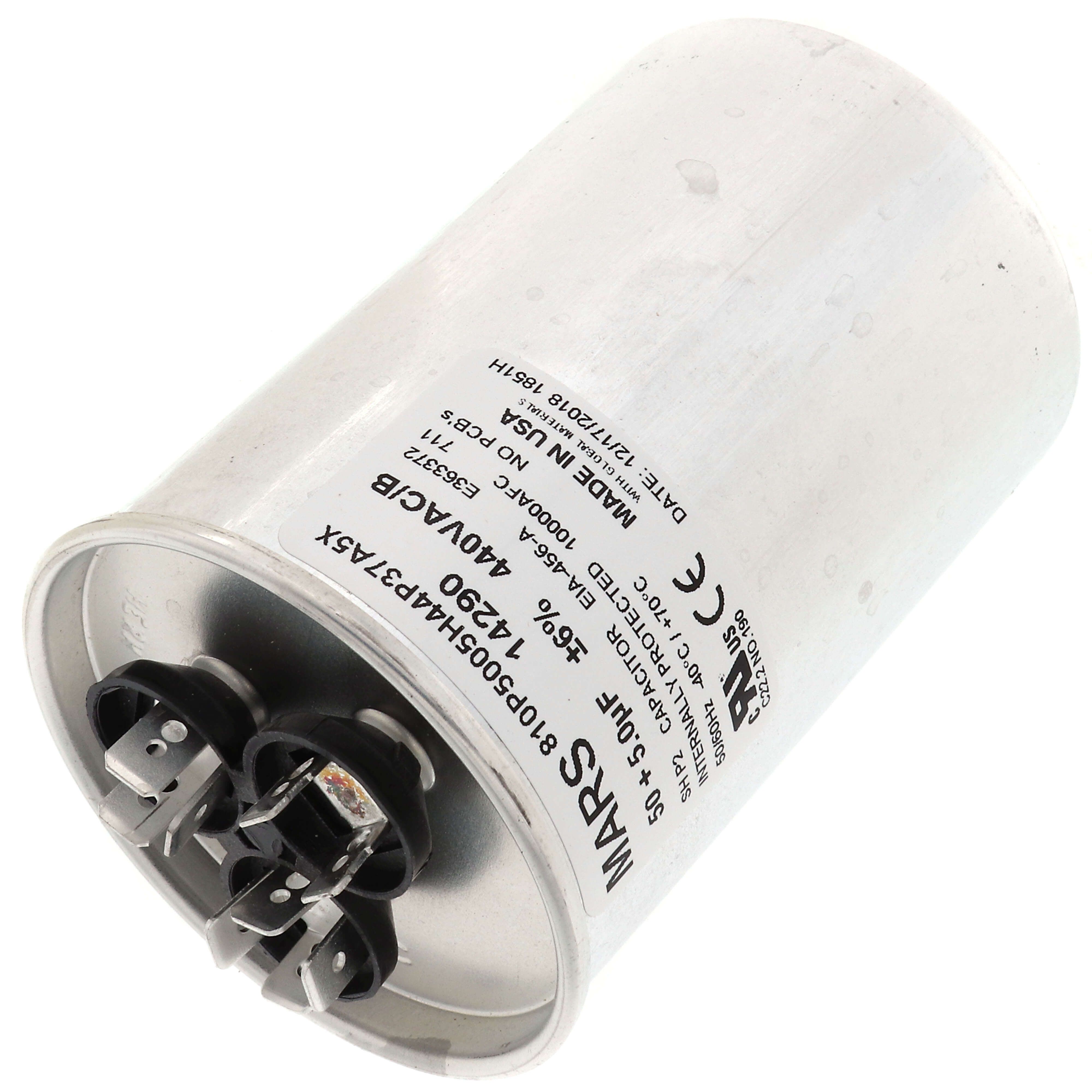 Mars 14290 - MARS USA 50/5 MFD 440/370V RND