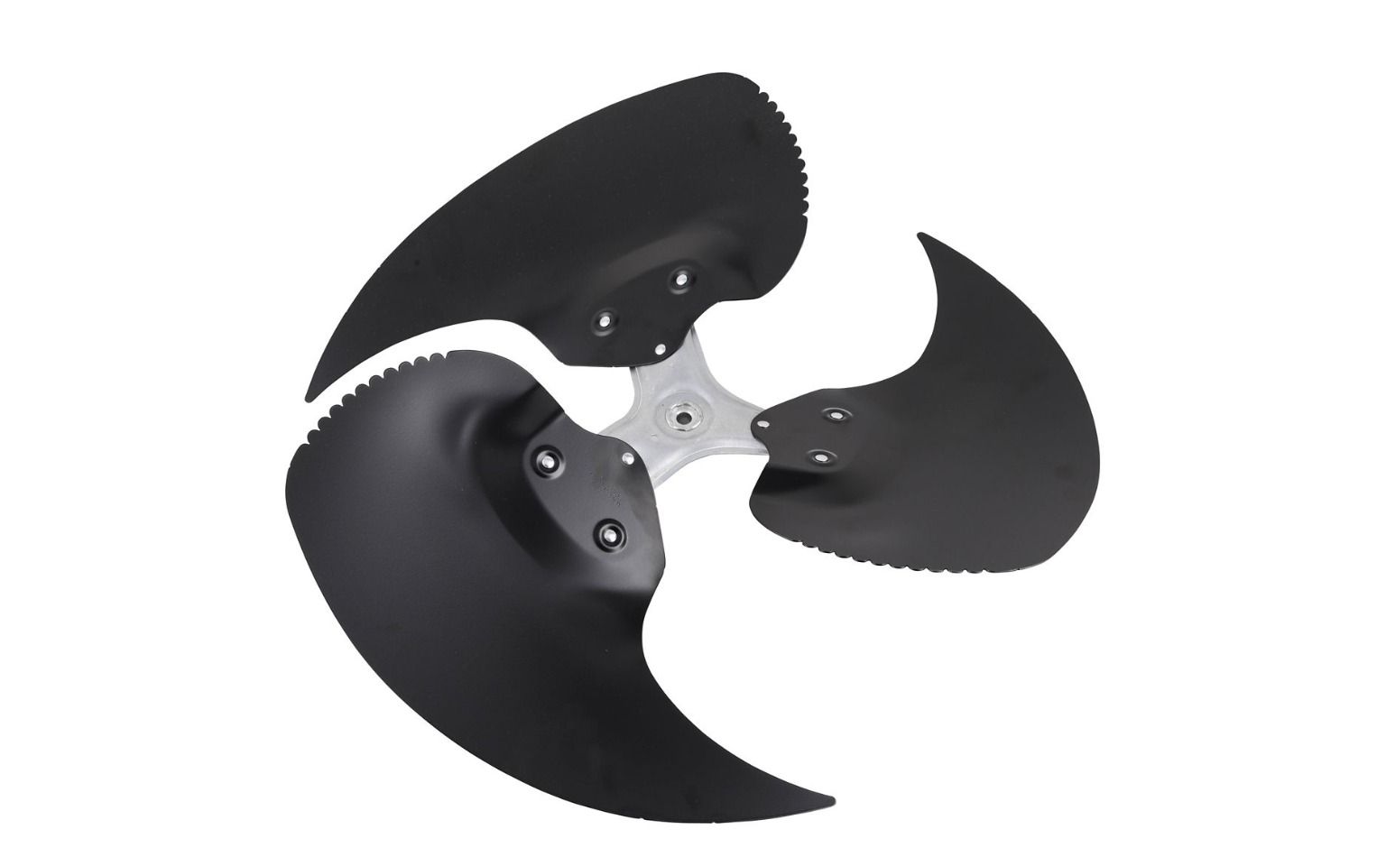 Lennox 14W78 - Lennox 100017-05, Swept Wing Fan Blade, 26" Diameter, 3-Blade, 15 Pitch, 1/2" Bore, CCW Facing Discharge