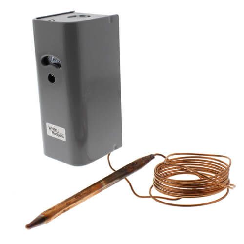 White Rodgers 1609-90 - Refrigeration Temperature Control, -20F To 50F Range, for 2 Circuit Hook-ups (8' Capillary)