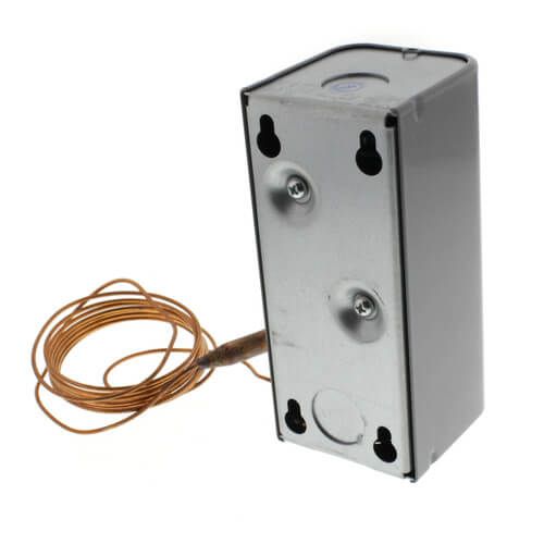 White Rodgers 1609-90 - Refrigeration Temperature Control, -20F To 50F Range, for 2 Circuit Hook-ups (8' Capillary)