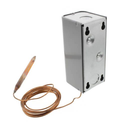 White Rodgers 1687-9 - Refrigeration Temperature Control, -30 Degrees F To 90 Degrees F Range (8' Capillary)