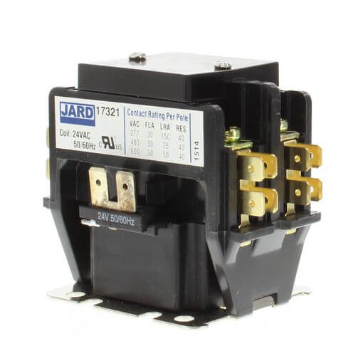 Jard 17321 - 2 Pole Definite Purpose Contactor (30A, 24V)