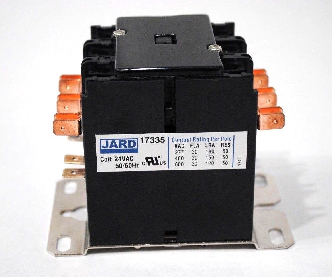 Jard 17335 - 3 Pole Definite Purpose Contactor w/ Lugs (30A, 24V)
