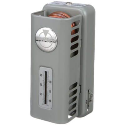 White Rodgers 176-6 - Heating Only Line Voltage, SPST, Open On Rise Thermostat (Limited or Locked Setting)