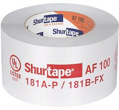 Lennox 17P90 - ( 104475 ) AF 100 UL Listed & Printed Aluminum Foil Tape, 3" x 60 yd., Silver Printed