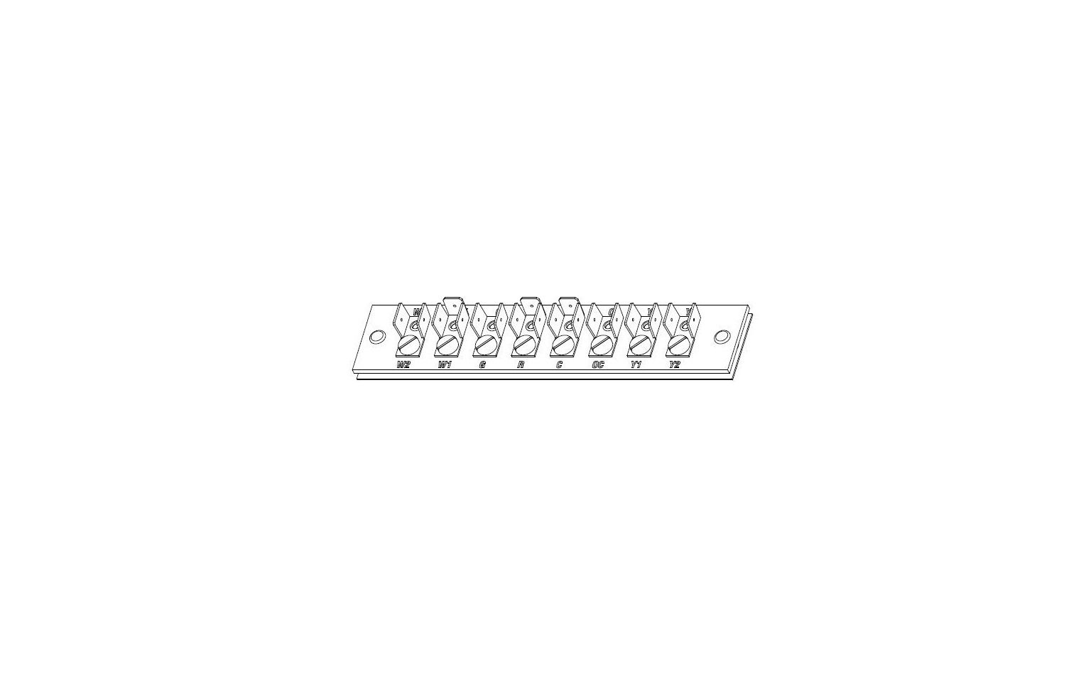 Lennox 17V83 - Lennox 105662-01, Low Voltage Terminal Strip, 8 Position