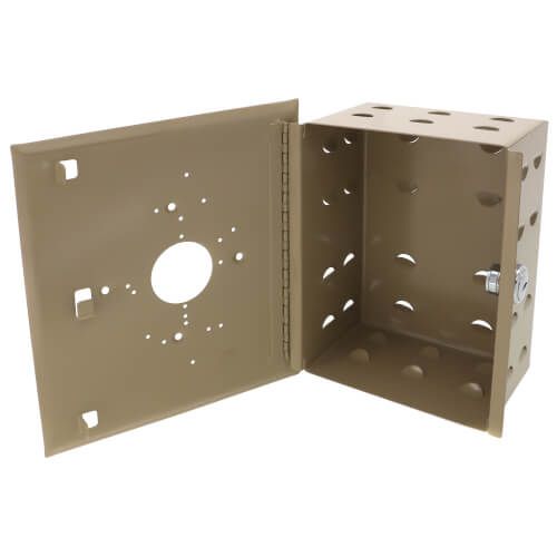 Robertshaw 190-065 - BTG-54-VL, Rectangular Metal Thermostat Guard Kit w/ Solid Base