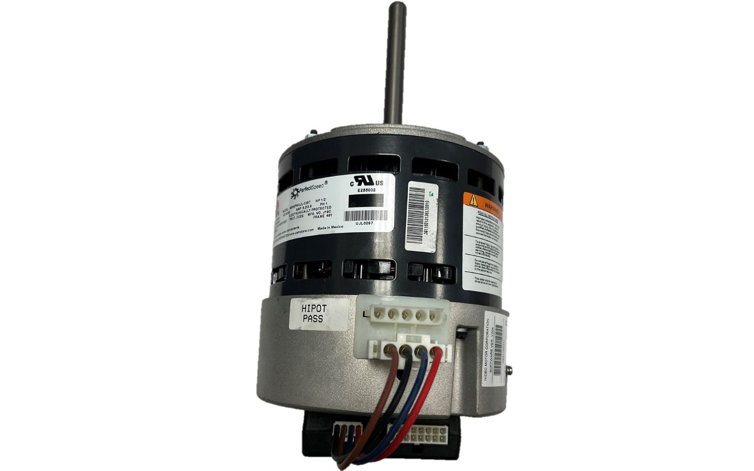 Lennox 19A91 - Lennox 104758-16, 1/2 HP ECM - Programmed Blower Motor, 1250 RPM Variable, 48 FR, 120/240 VAC 1 Ph 60/50 Hz