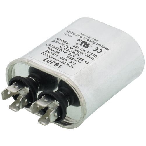 Lennox  19J07  -  FirstChoice 19J07, Run Capacitor, 7.5 MFD, 440V, Oval