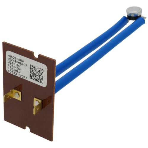 Lennox 19J81 - ( 65208800 ) Limit Control, 240 Deg F Actuation, SPST, Blue Sleeve, 7" L