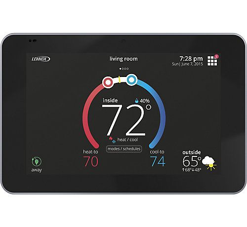 Lennox 19V30 - ( S30 ) Residential Communicating Control System Smart Wi-Fi Thermostat, Universal 3 Heat/2 Cool