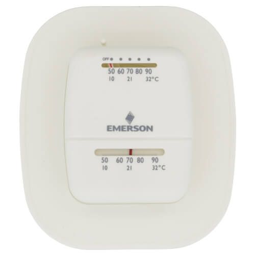 White Rodgers 1C20-101 - Single-Stage Snap-Action Low voltage room thermostat (with wall mount)
