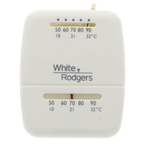 White Rodgers 1C21-101 - Single-Stage Snap-Action Low voltage room thermostat (Cool Only)