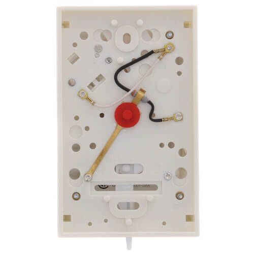 White Rodgers 1E56N-444 - Single Stage Mechanical Thermostat, Vertical, Mercury Free (1H/1C)