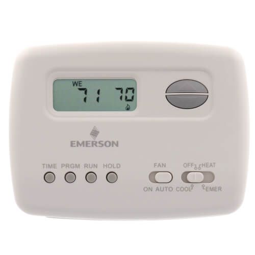 White Rodgers 1F72-151 - 5+2 Day Programmable Thermostat, 24 Volts, Horizontal