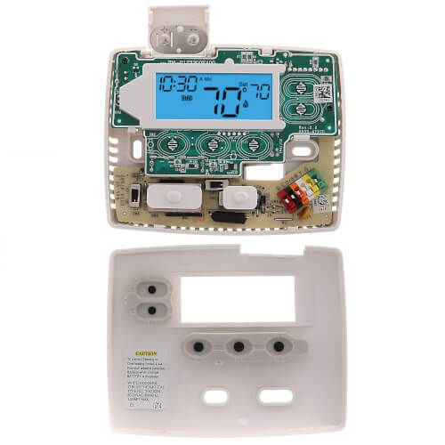 White Rodgers 1F80-0224 - 24 Hour Programmable Blue Thermostat, 1/1 Single Stage