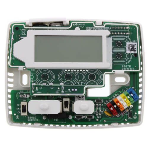 White Rodgers 1F82-0261 - 5+1+1 Day Programmable Blue Thermostat, 2/1HP