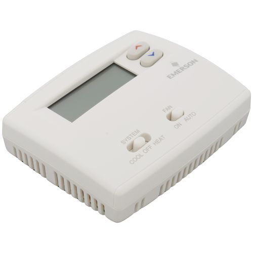 White Rodgers 11F86-0244 - Non-Programmable, 1H/1C, Blue 2" Digital Thermostat, Replaces 