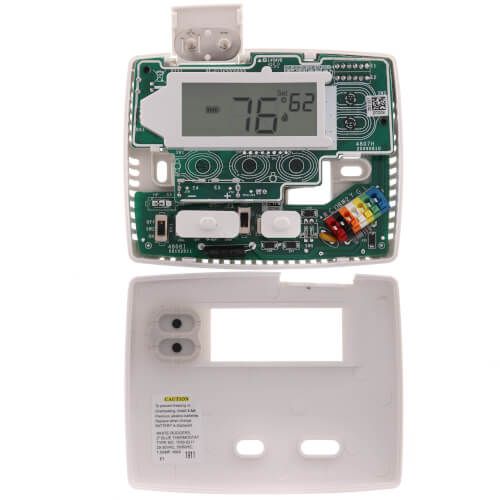 White Rodgers 1F89-0211 - Non-Programmable Blue Thermostat, 2/1HP