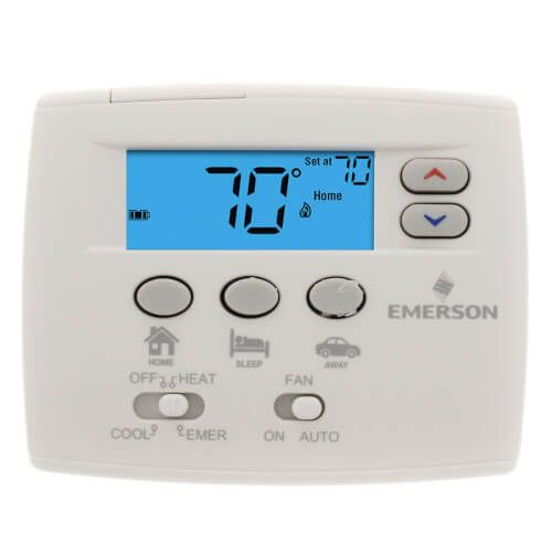 White Rodgers 1F89EZ-0251 - Non-Programmable Thermostat, 2 Heat/ 1 Cool