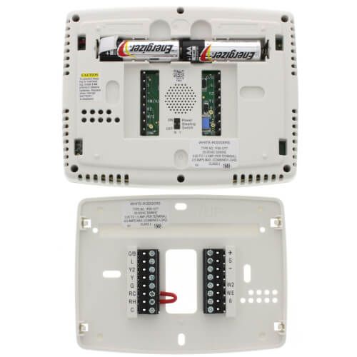 White Rodgers 1F95-1277 - Programmable, 3H/2C, Big Blue Digital Touchscreen Thermostat