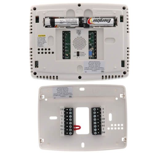 White Rodgers 1F95-1291 - Programmable, 4H/2C, Big Blue Digital Touchscreen Humidity Thermostat