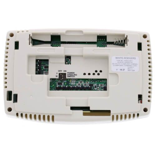 White Rodgers 1F95EZ-0671 - Programmable, 4H/2C, Easy Reader Blue Digital Thermostat