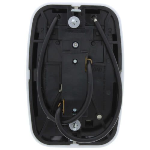 White Rodgers 1G65-641 - Line Voltage Mechanical Bimetal, SPST, Open on Rise, No Thermometer, Wallplate Included (White)