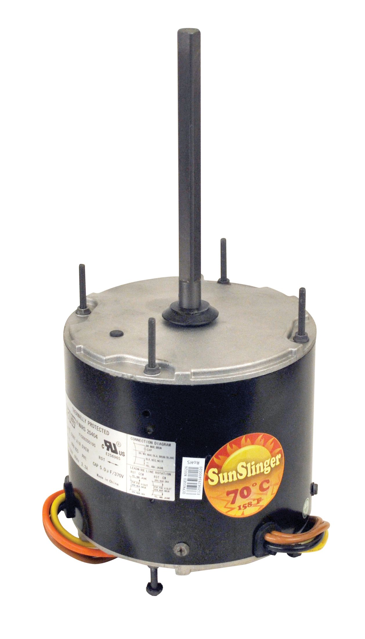 Mars 20727 - 1/6HP 208-230V 1075 70C CF MTR