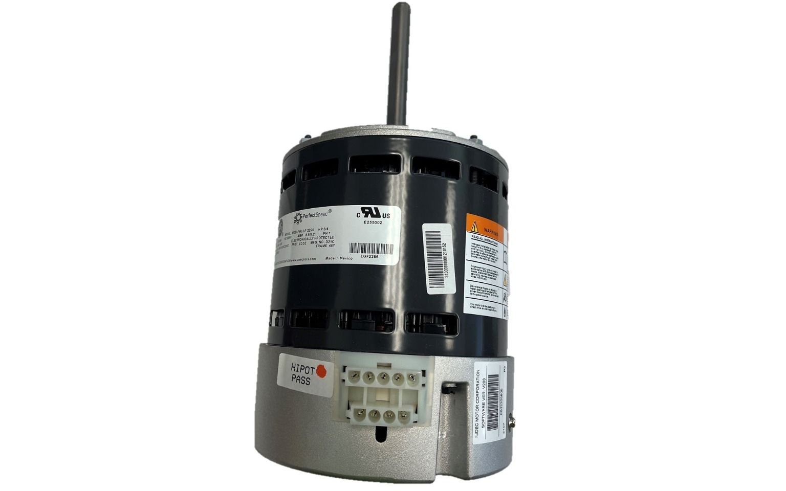 Lennox 20P43 - Lennox 620604-02, Blower Motor, 3/4 HP Variable Speed Motor, 1250 RPM Variable, 48 FR, 120/240 VAC 1 Ph 50/60 Hz