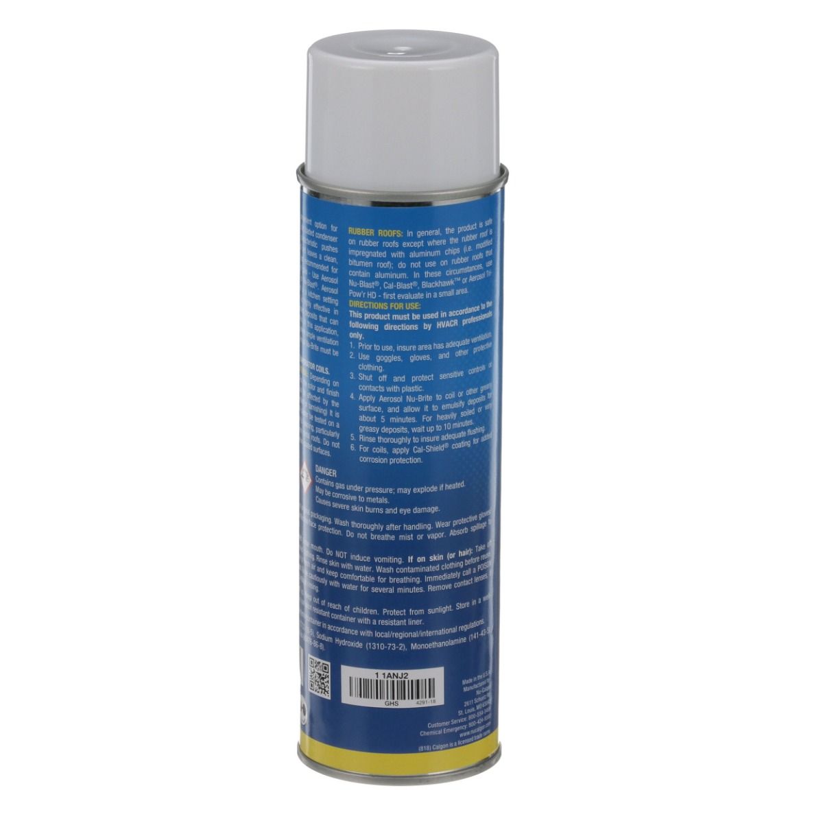 NU-Calgon 4291-18 - nu-brite air cooled condenser coil cleaner 18-oz . aerosol