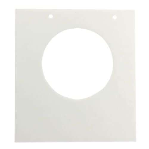 Lennox 21W66 ( LB-106197 ) - Draft Inducer Blower Gasket, 4-1/2" Dia Opening, 7-13/16 x 8-1/2 x 1/2"