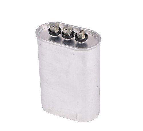 Lennox 21W82 - 70/7.5 MFD Dual Run Capacitor, 440 VAC, Oval