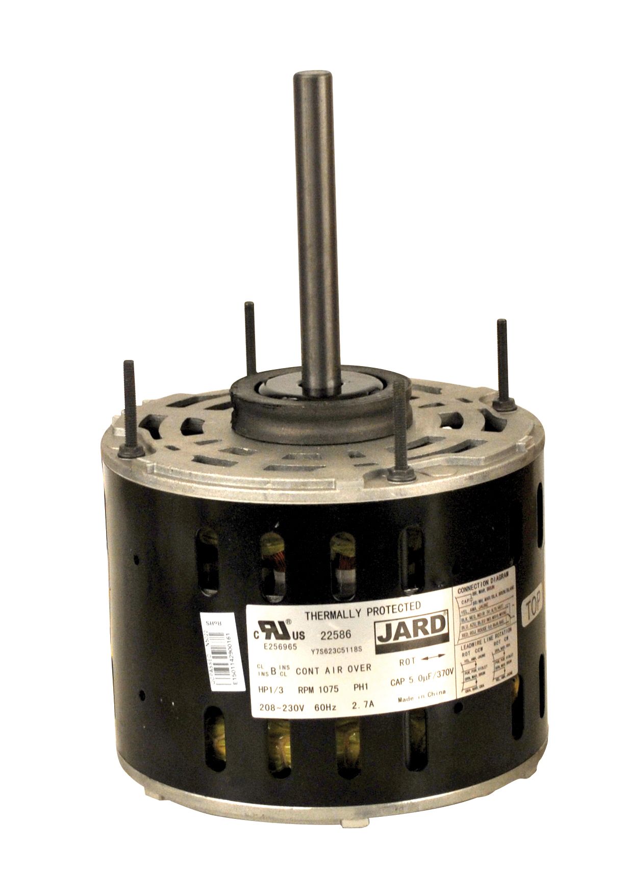Jard 22587 - 1/2HP 115V 1075RPM 3SP REV