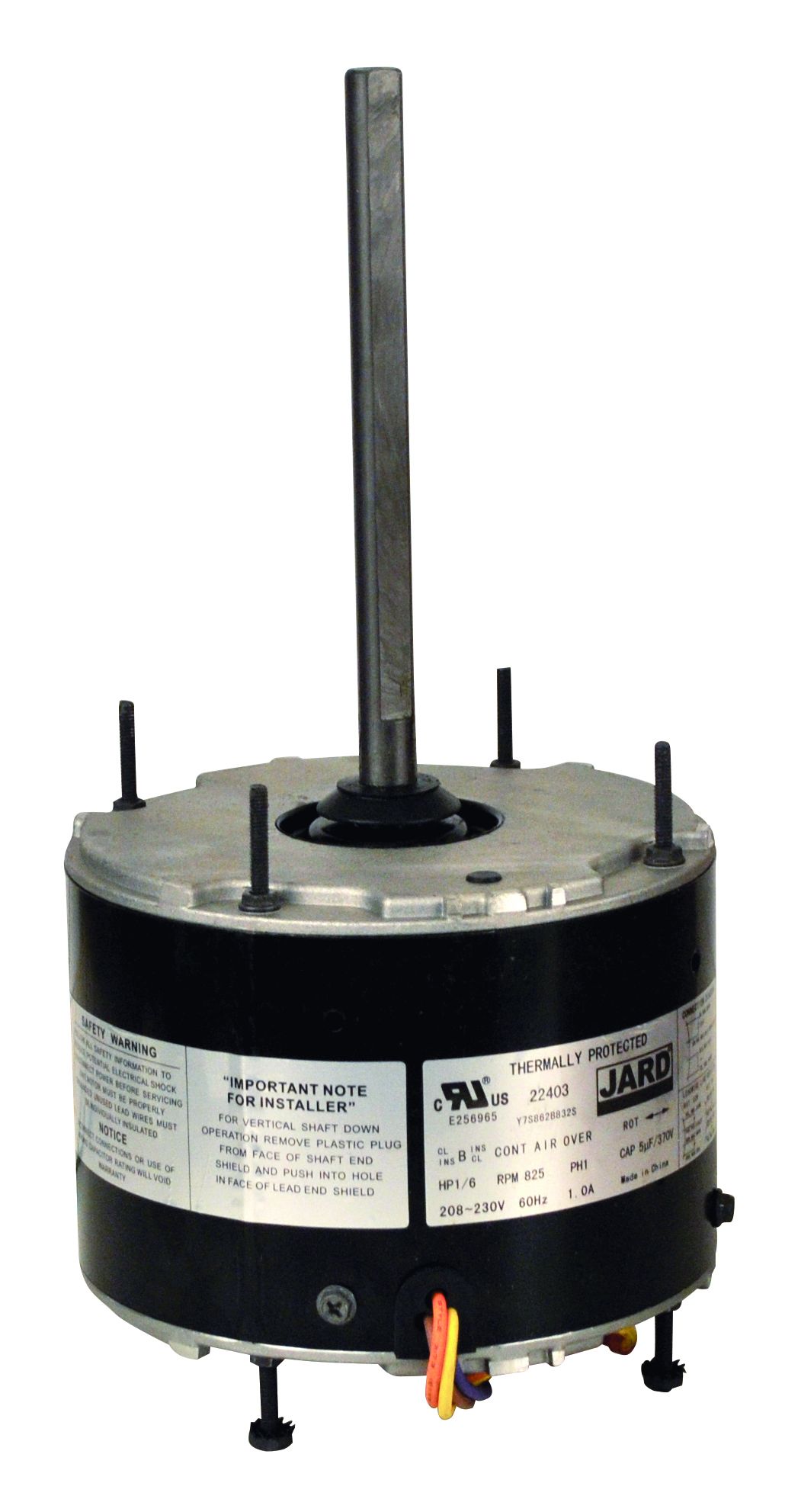 Jard 22730 - 1/2HP 208-230V 1075RPM COND MT