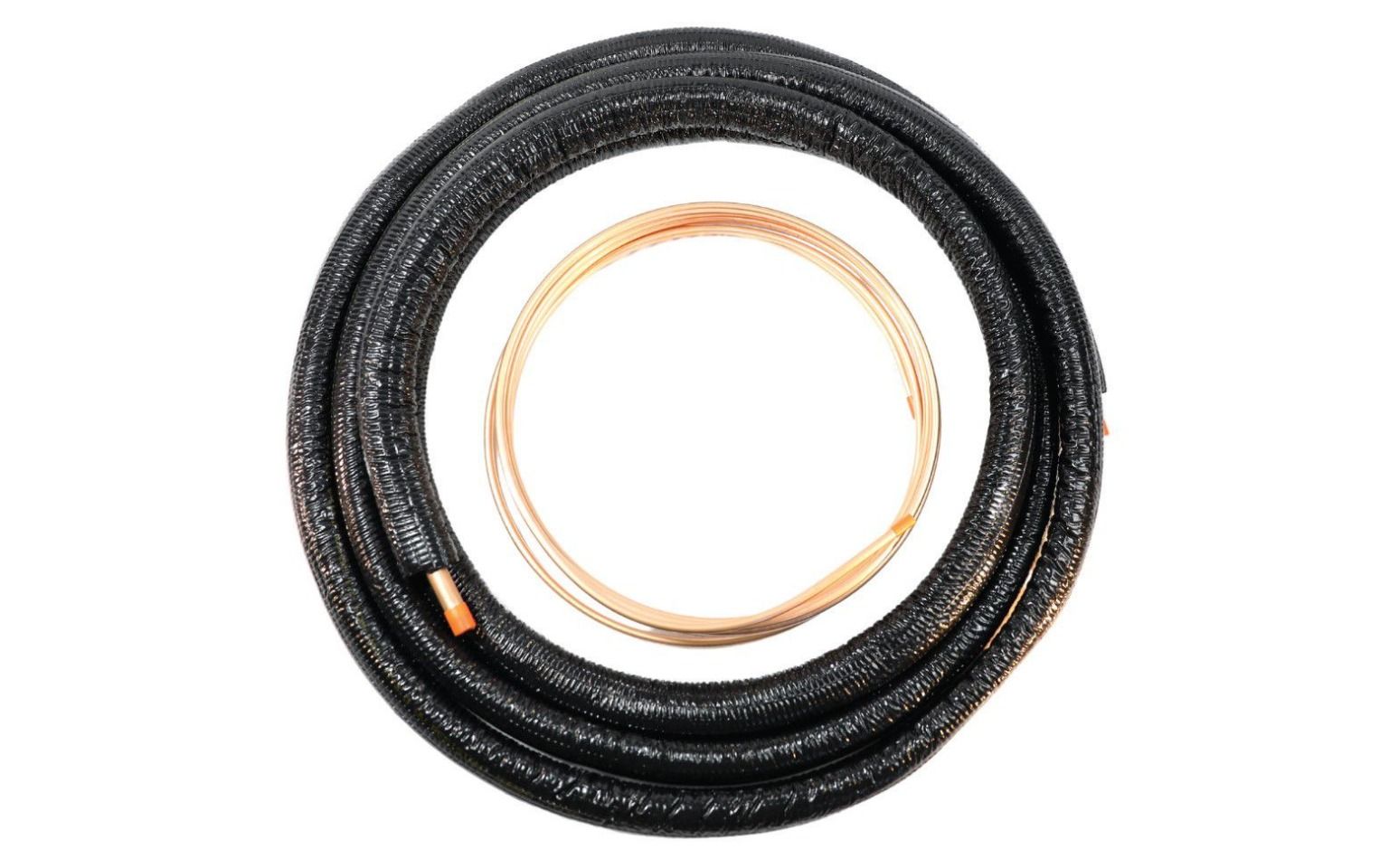 Lennox 22K92 - Cerroset 614203560009, 3/8"L x 7/8"S x 1/2" Wall x 35', Black Shield Insulated Lineset, Plain End, Black