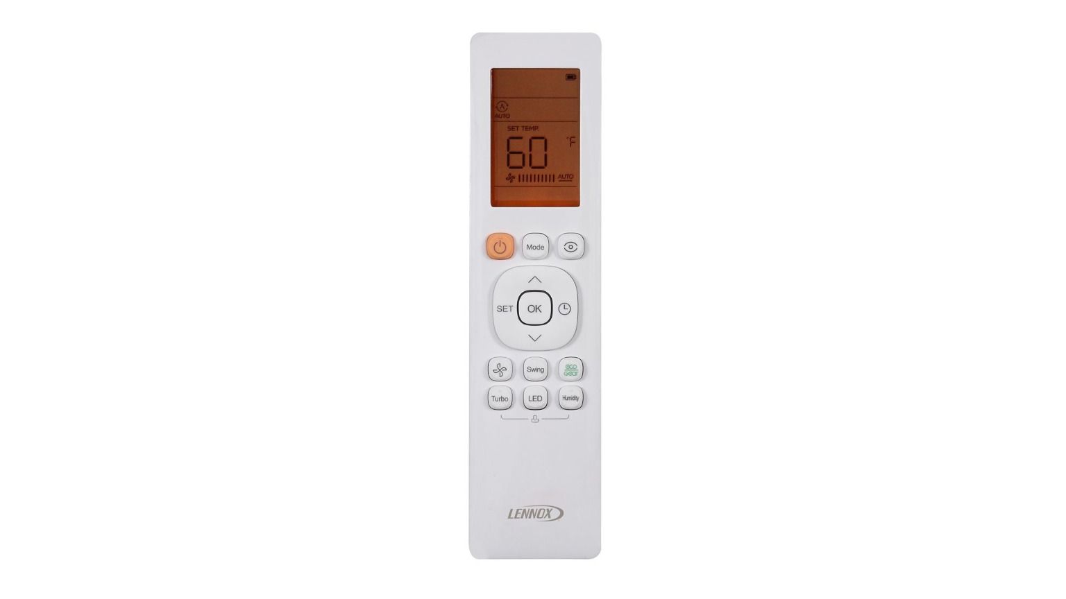Lennox 22U49 - Lennox RG10L-WM, Mini-Split Wireless Remote for Model MWMC