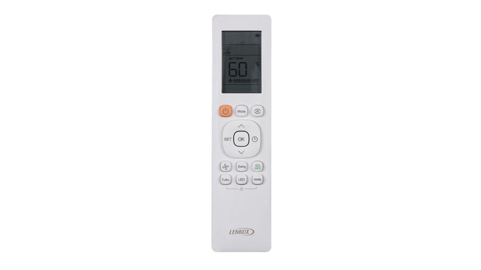 Lennox 22U49 - Lennox RG10L-WM, Mini-Split Wireless Remote for Model MWMC