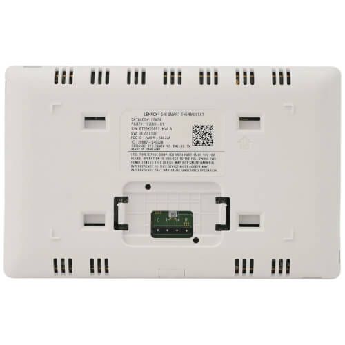 Lennox 22V24 - Lennox S40 Smart Thermostat, Touchscreen, Communicating, WiFi, Programmable, 3 Heat/2 Cool