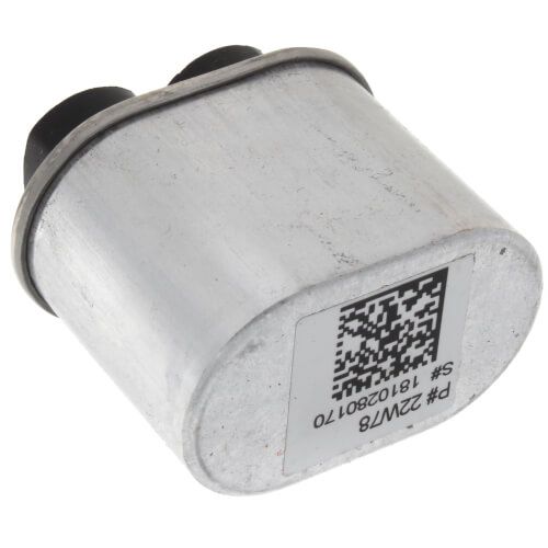 Lennox 22W78 - ( 1100600-01 ) Run Capacitor, 5 MFD, 370V, Oval