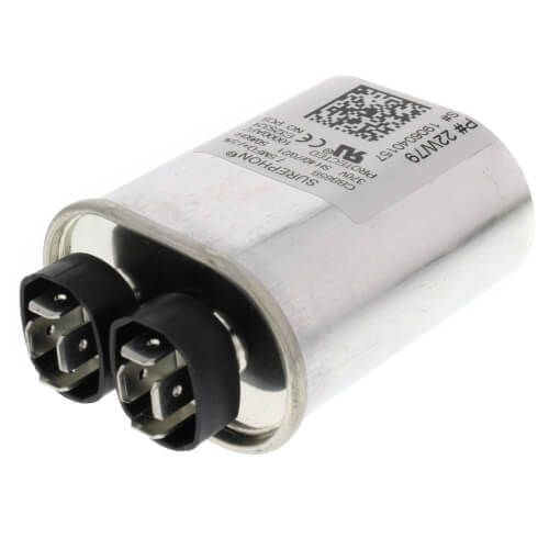 Lennox 22W79 - Run Capacitor, 7.5 MFD, 370V, Oval