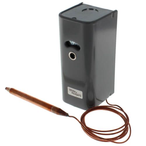 White Rodgers 230-22 - Line Voltage, SPST, Open On Rise Temperature Control, 20- 120 Degrees F Range