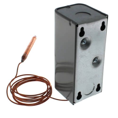 White Rodgers 230-22 - Line Voltage, SPST, Open On Rise Temperature Control, 20- 120 Degrees F Range