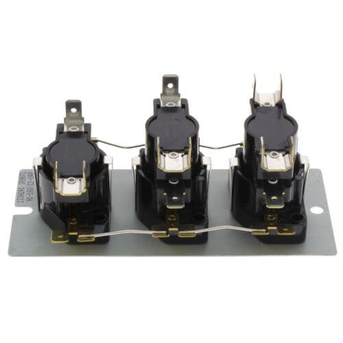 White Rodgers 24A34-14 - Electric Heat Sequencer, 5 Switches. On Timings, 1-160 Sec. Off Timings, 1-160 Sec.