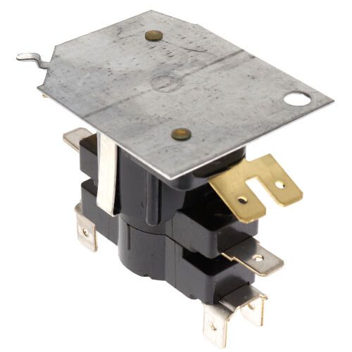 White Rodgers 24A34-3 - Electric Heat Sequencer, 2 Switches. On Timings, 1-20 Sec. Off Timings, 40-110 Sec.