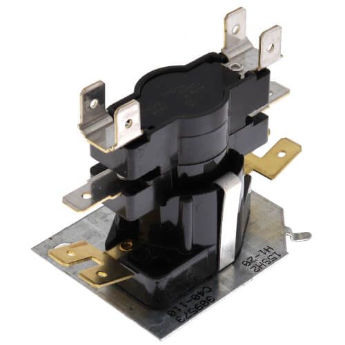 White Rodgers 24A34-4 - Electric Heat Sequencer, 2 Switches. On Timings, 30-90 Sec. Off Timings, 1-30 Sec.
