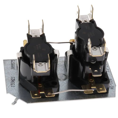 White Rodgers 24A34-5 - Electric Heat Sequencer, 3 Switches. On Timings, 1-110 Sec. Off Timings, 1-110 Sec.
