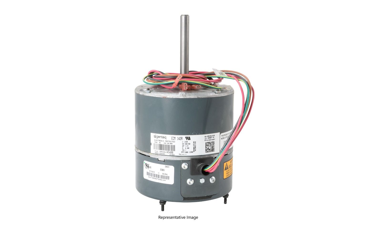 Lennox 24Z23 -ECM Condenser Fan Motor 105026-03 | 1/2 HP Variable Speed 208/230V