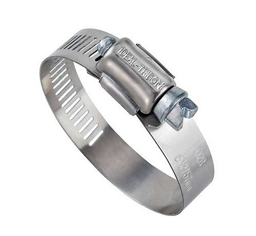 Lennox 25J33 - Hose Clamp 2-1/16 to 3" Clamping Range, .4" W, Stainless Steel