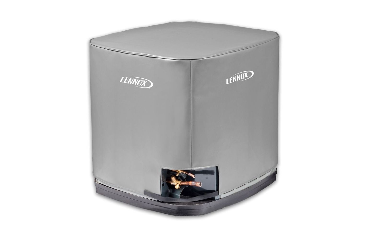 Lennox 25V75 - Brinmar 0706C, Full AC Winter Cover with Lennox Logo, 32-1/4 x 32-1/4 x 43-1/4", Gray